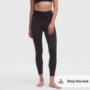 NWT Lululemon All it Takes ruched waistband leggings